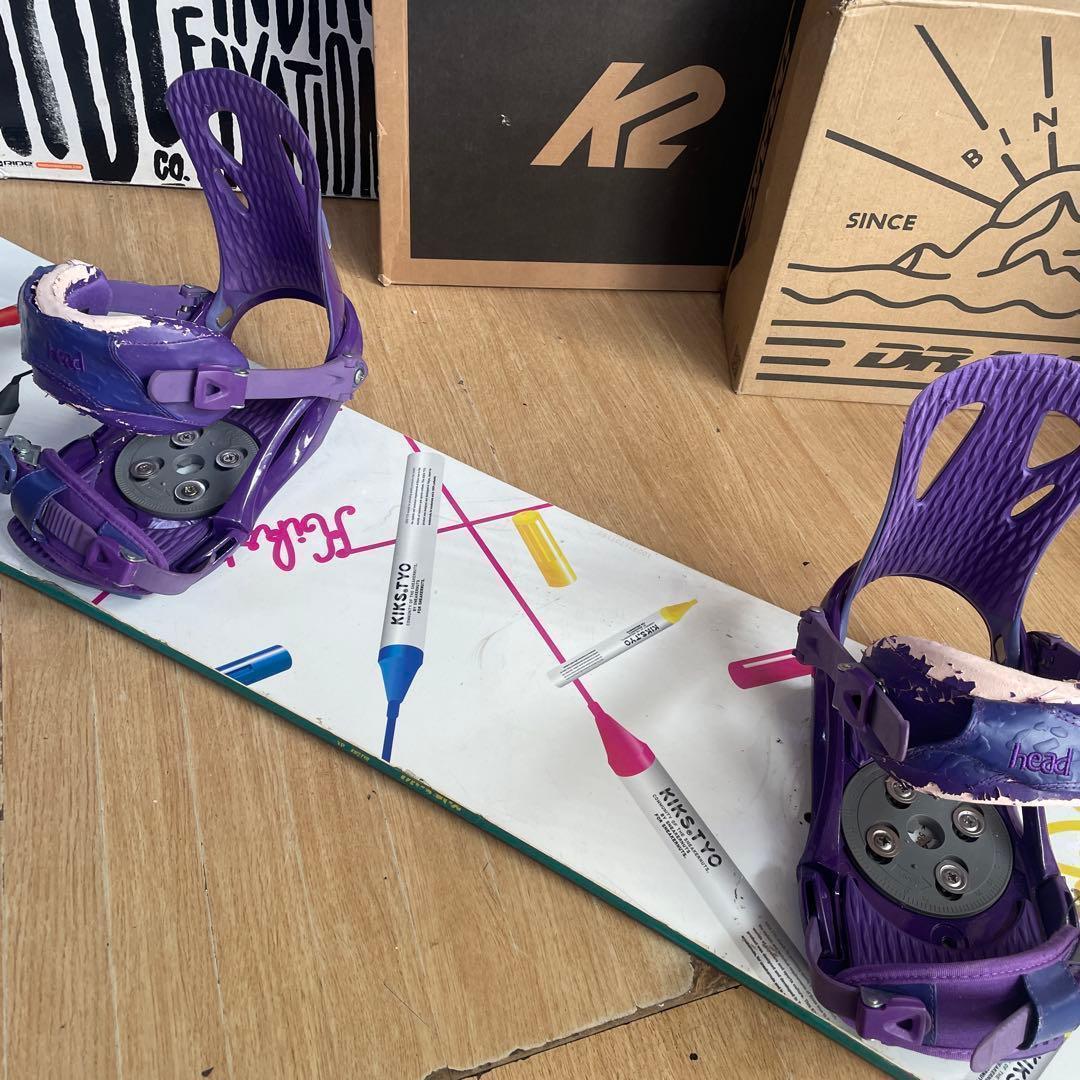 YONEX×HEAD 国産ハイエンド バイン付スノーボードセット ヨネックス