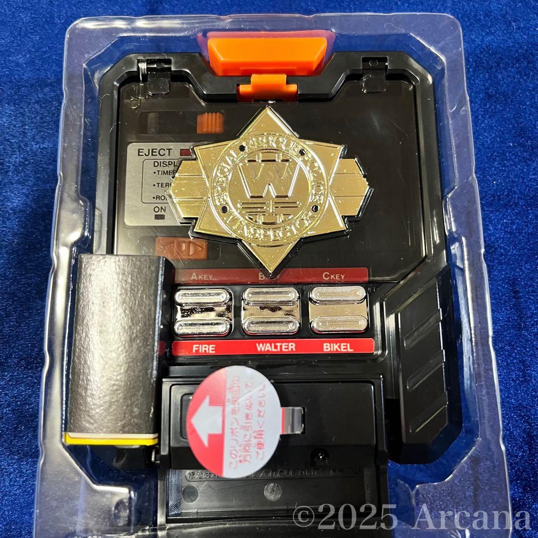 初開封・極美品・電飾確認】『特警ウインスペクターDX特警手帳