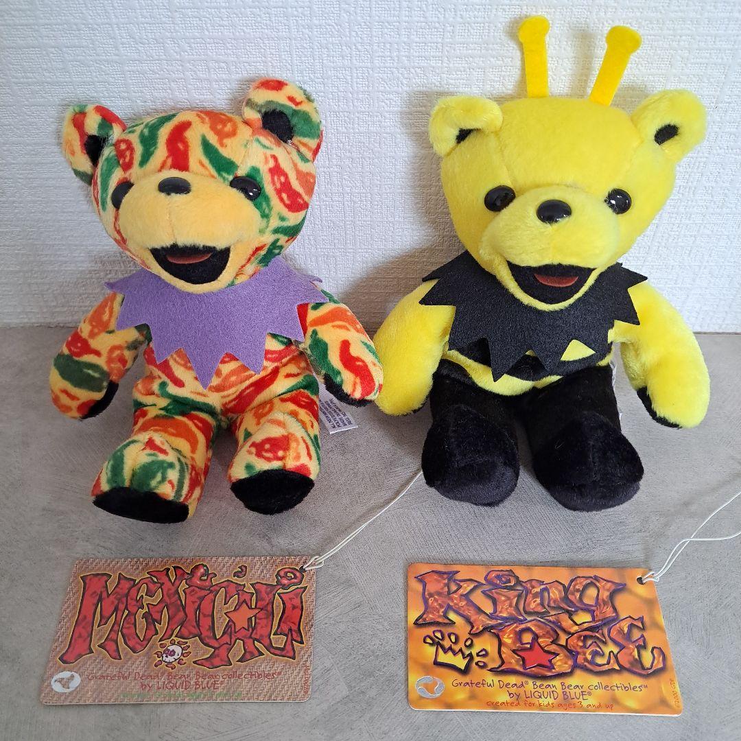 グレイトフルデッドベア　ビーンベア７インチ　エディション６　タグ付き9体セット