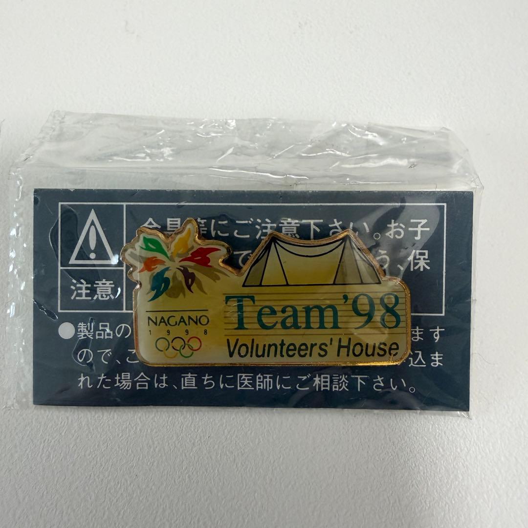 匿名配送料込☆1998年冬季長野オリンピック ピンバッジ 長野