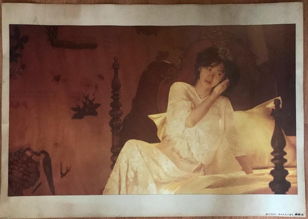 レア・当時物　中島みゆき　ポスター　4枚まとめて