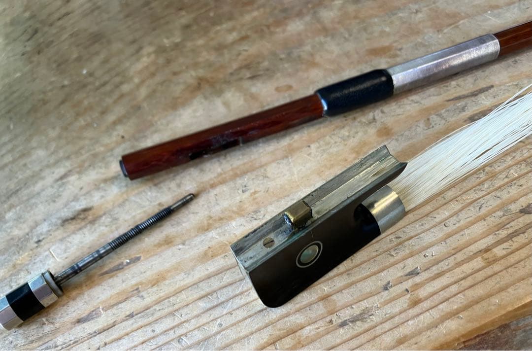 D MUNIZ BRAZIL 80.4g 4/4 チェロ弓