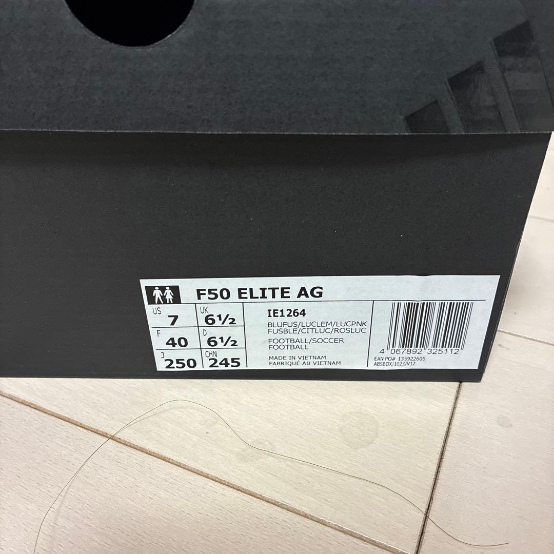 新品未使用】adidas F50 ELITE AG 25cm - メルカリ