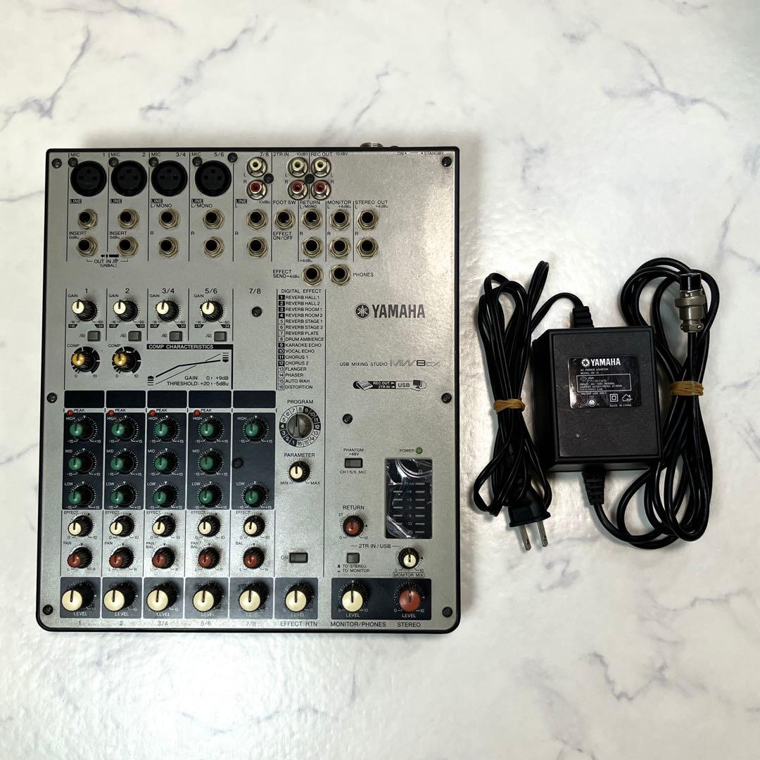 中古/ヤマハ/USB/ミキシングスタジオ/MW8CX/生産完了品/【動作未確認】 Amazon | ヤマハ USBミキシングスタジオ MW8CX | ミキサー | 楽器