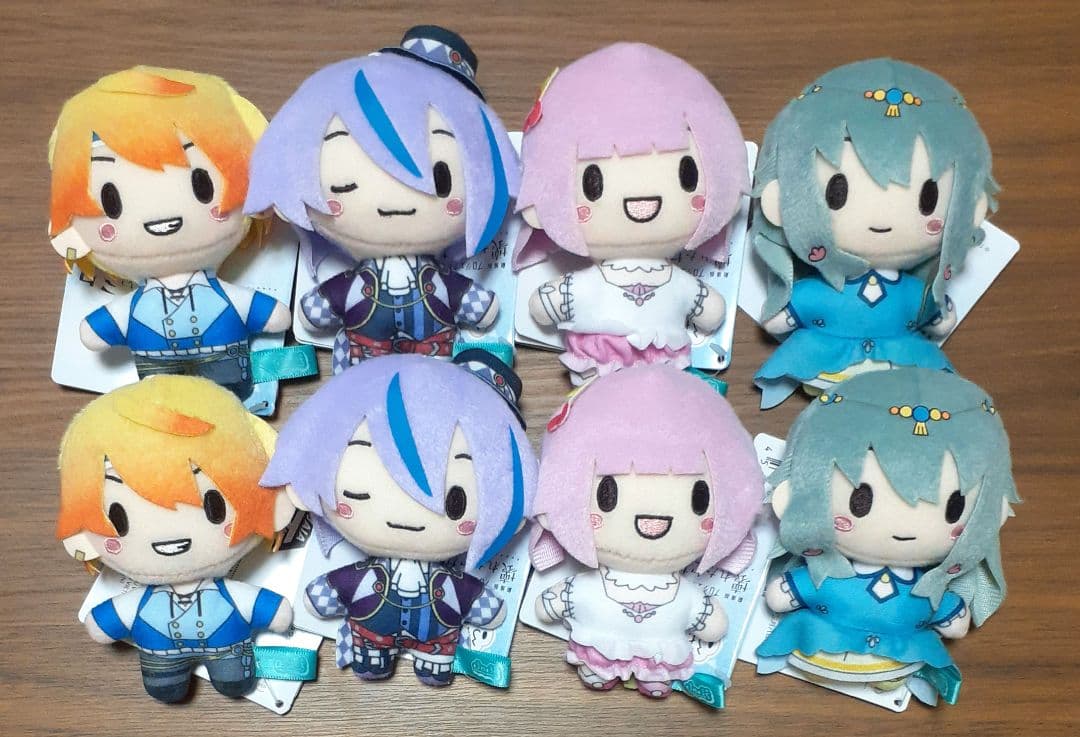 プロセカ ふわぷち マスコット ワンダショ 8点セット ぬいぐるみ