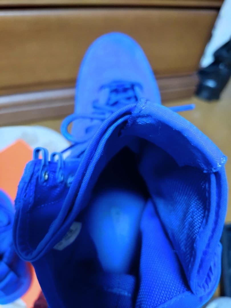 \"ナイン\"NIKEエアフォース1スペシャルフィールド青