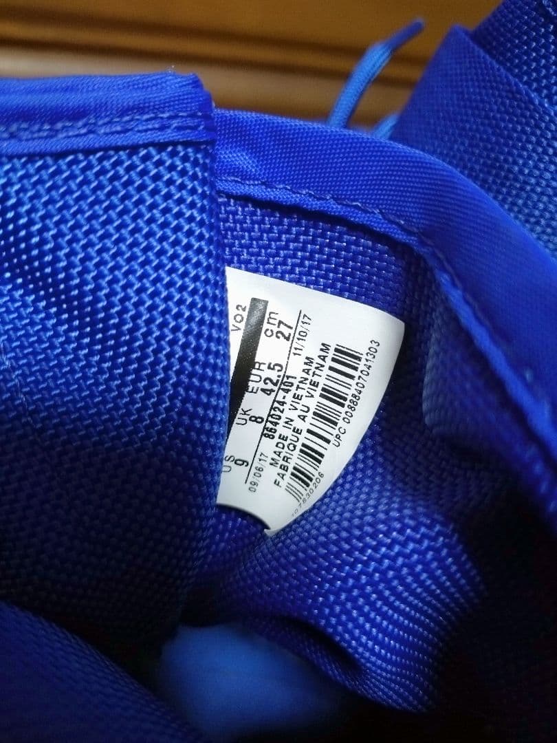 \"ナイン\"NIKEエアフォース1スペシャルフィールド青