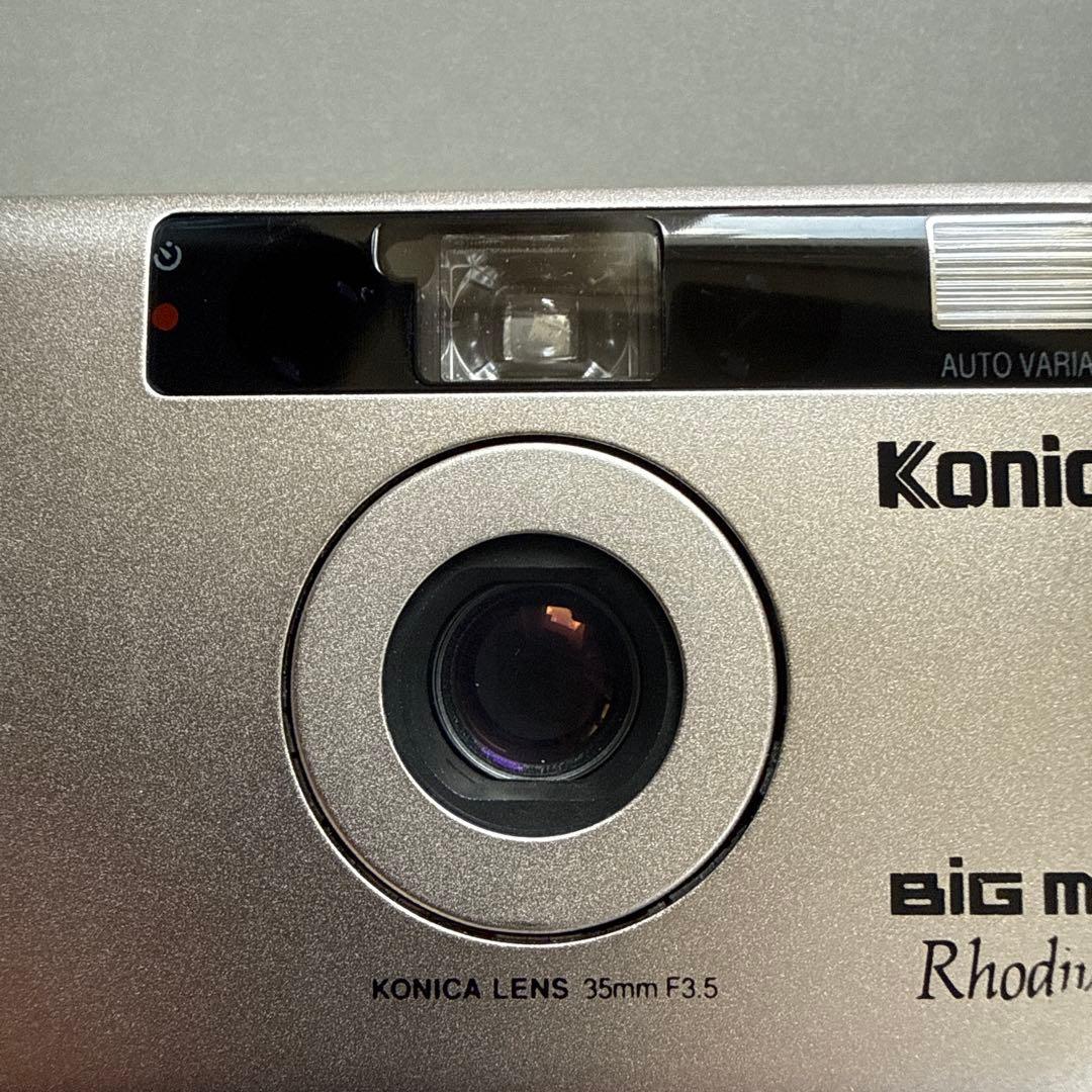 完動品 】Konica BiG mini Rhodium - メルカリ