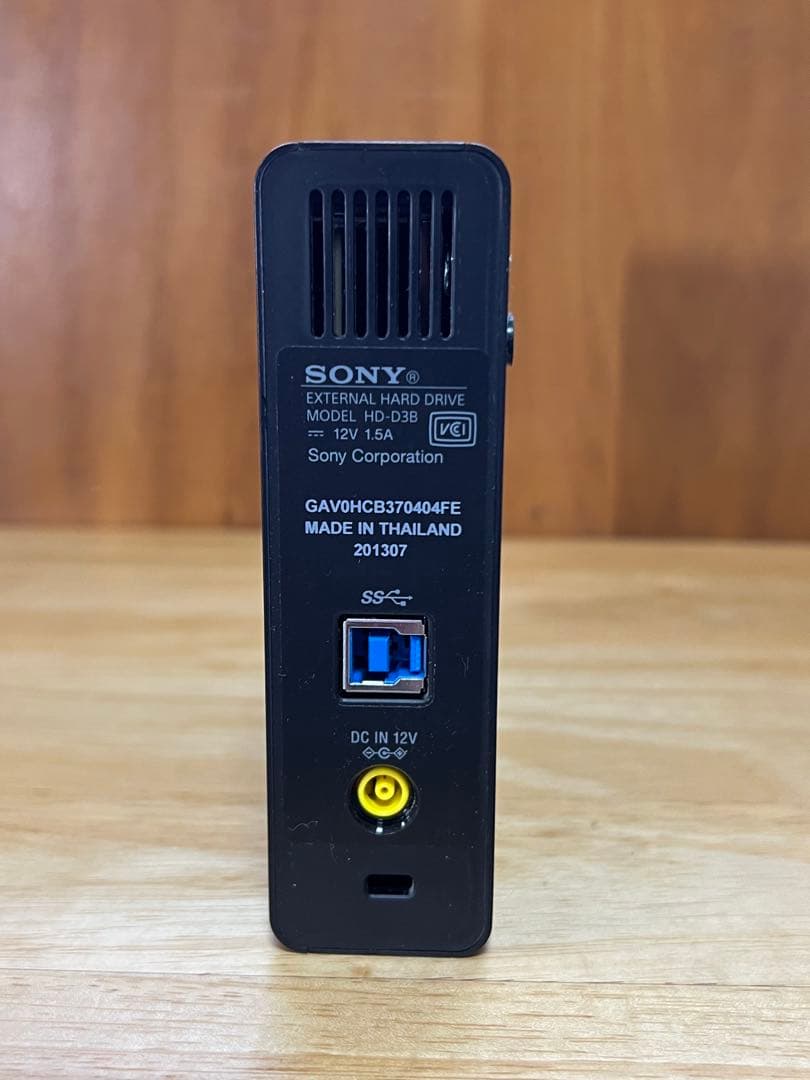 SONY TV録画用 blue-rayレコーダー外付けHDD USB 3.0TB