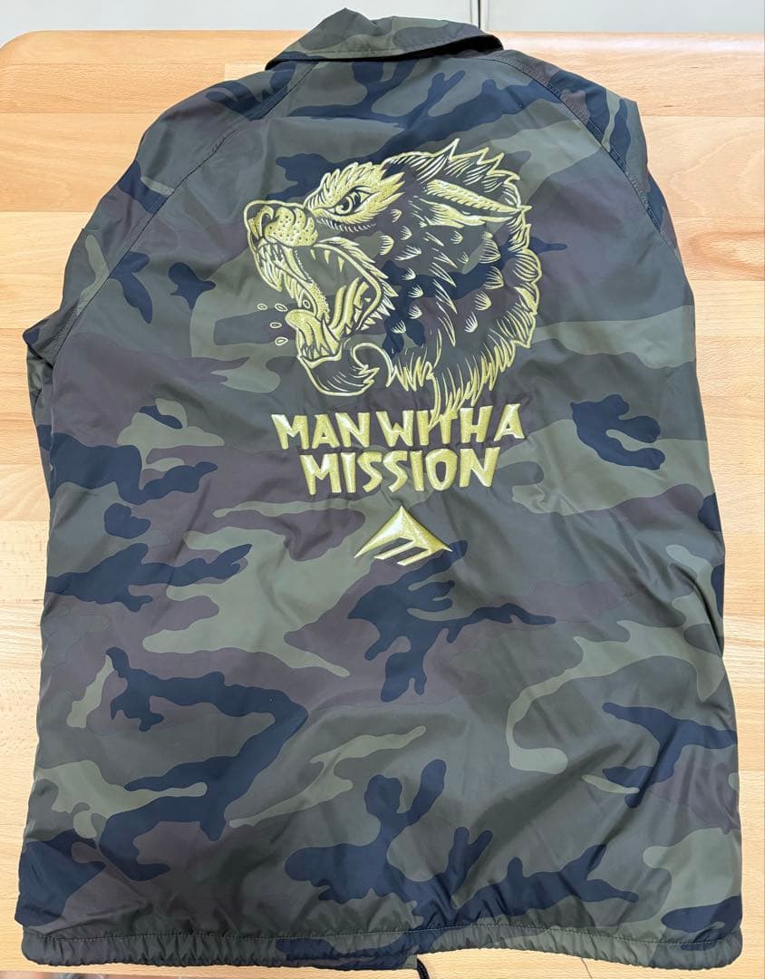 Tom様専用マンウィズ☆エメリカコラボコーチジャケット - メルカリ