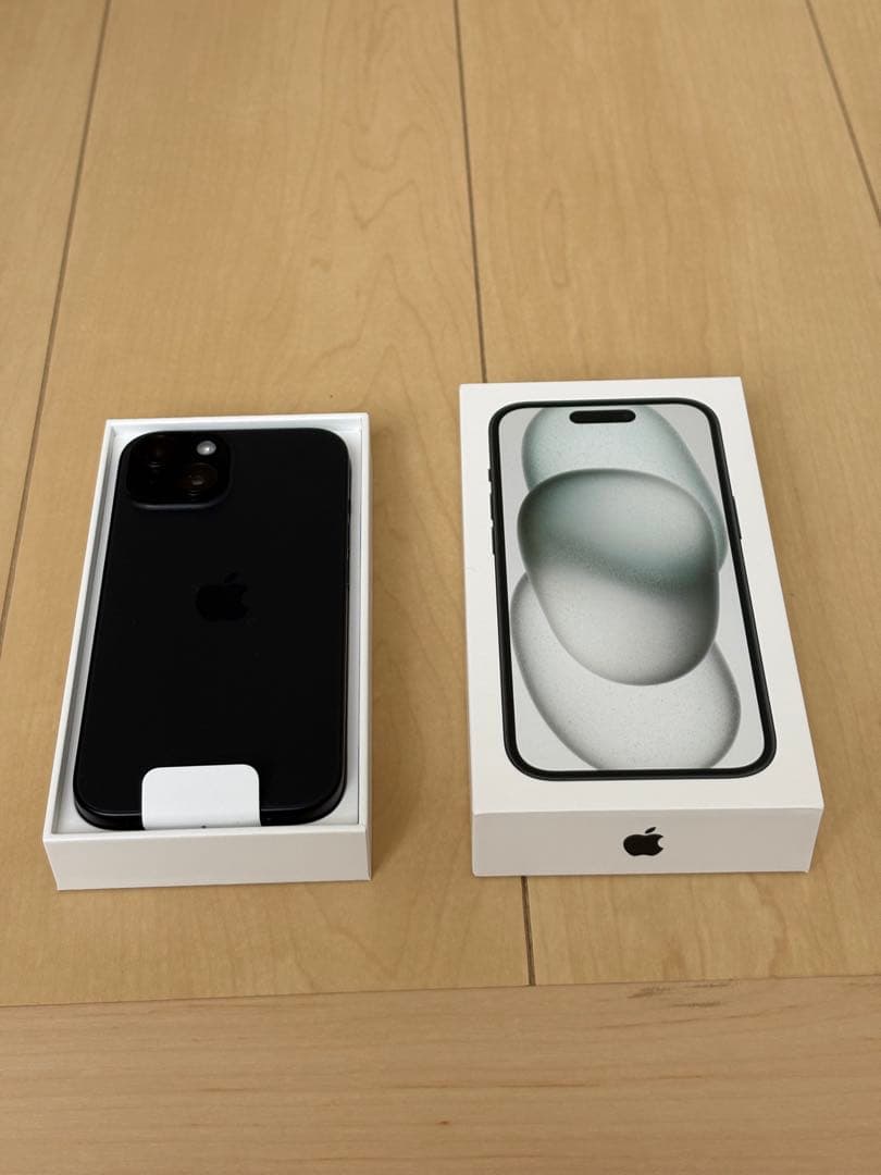 Apple iPhone 15 128GB SIMフリー 本体 ブラック - メルカリ
