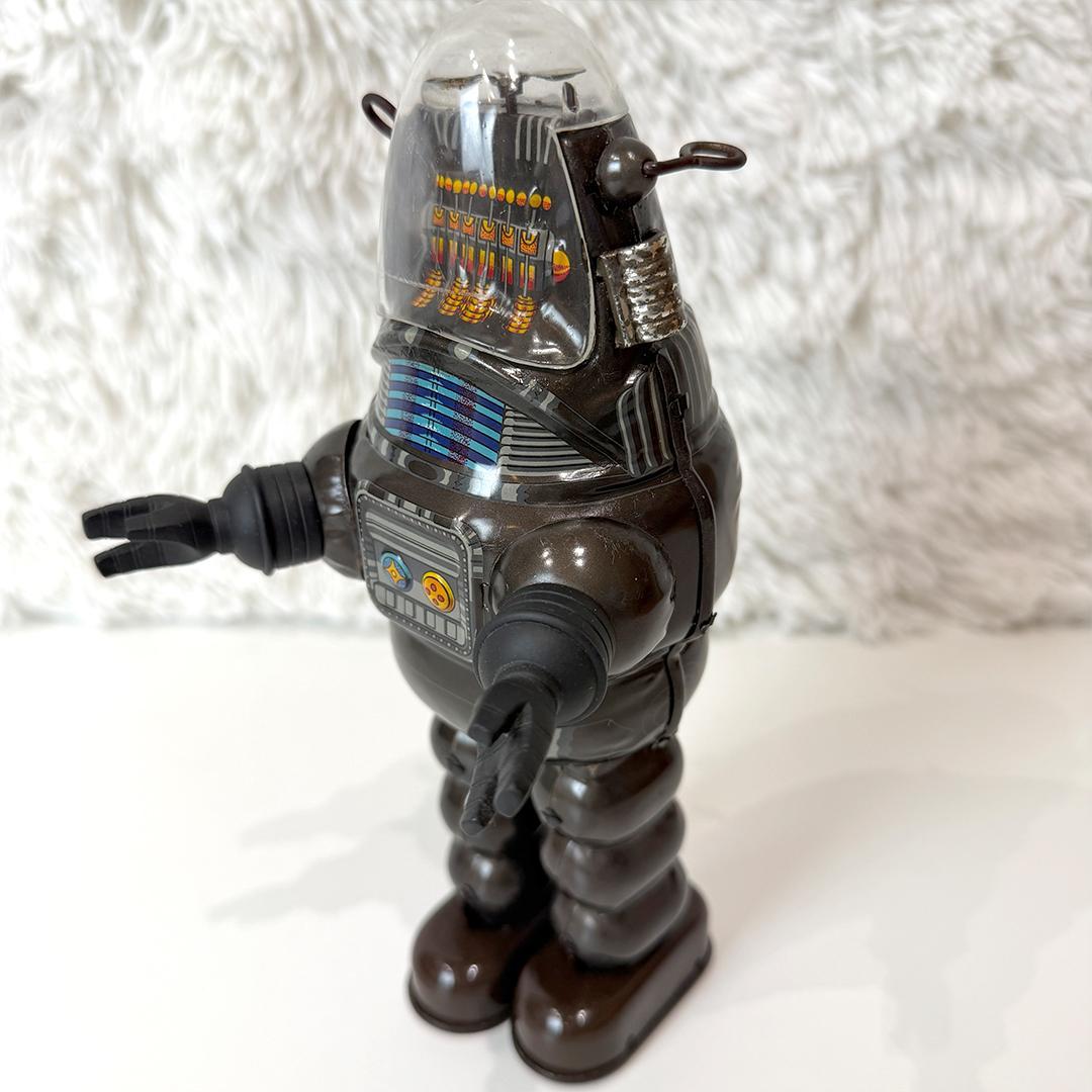 希少・動作OK】ビリケン商会 ロビー・ザ・ロボット ブリキ ゼンマイ