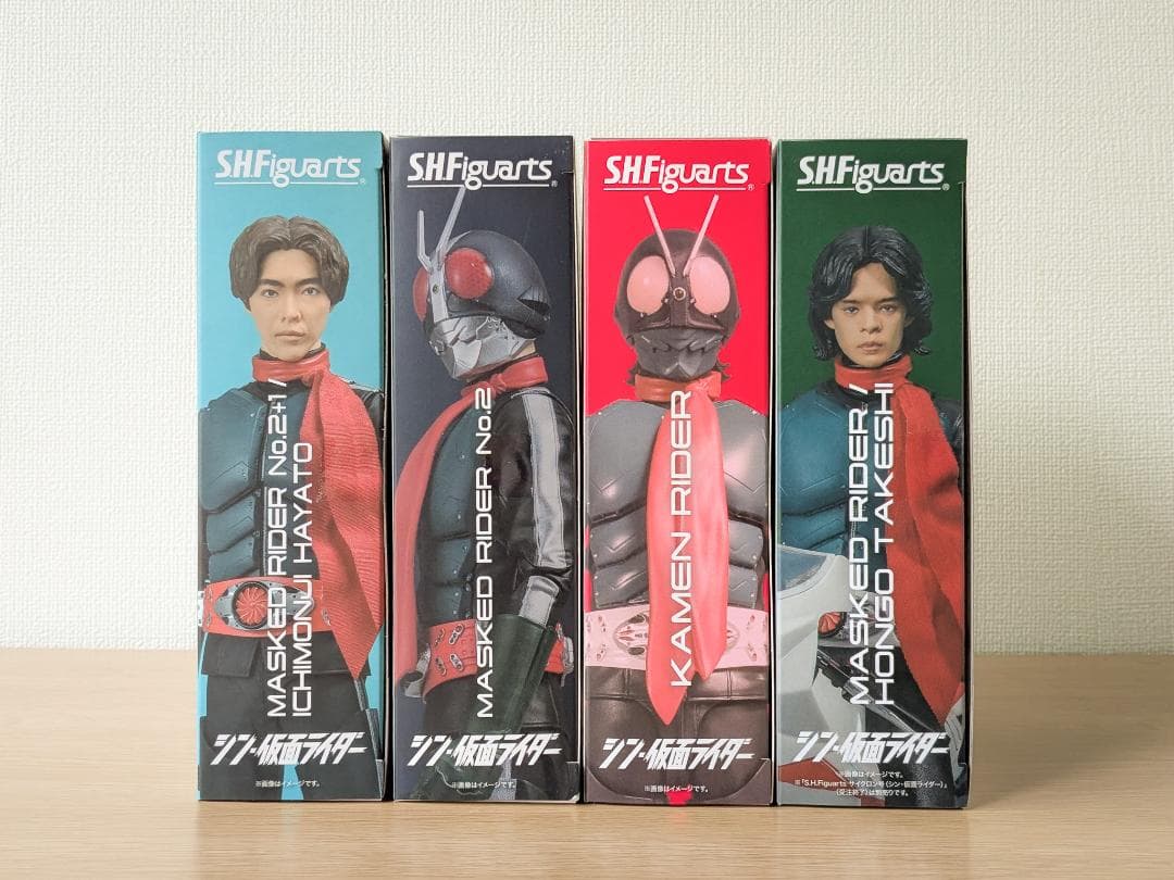 S.H.Figuarts シン・仮面ライダー　7点セット
