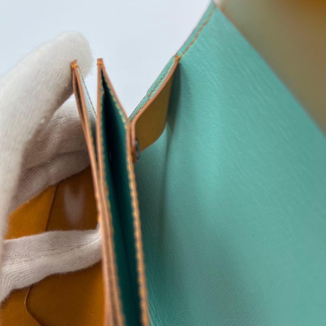 ✨新品未使用品✨現行✨abrAsus waku いっぱい入る小さい財布 イエロー