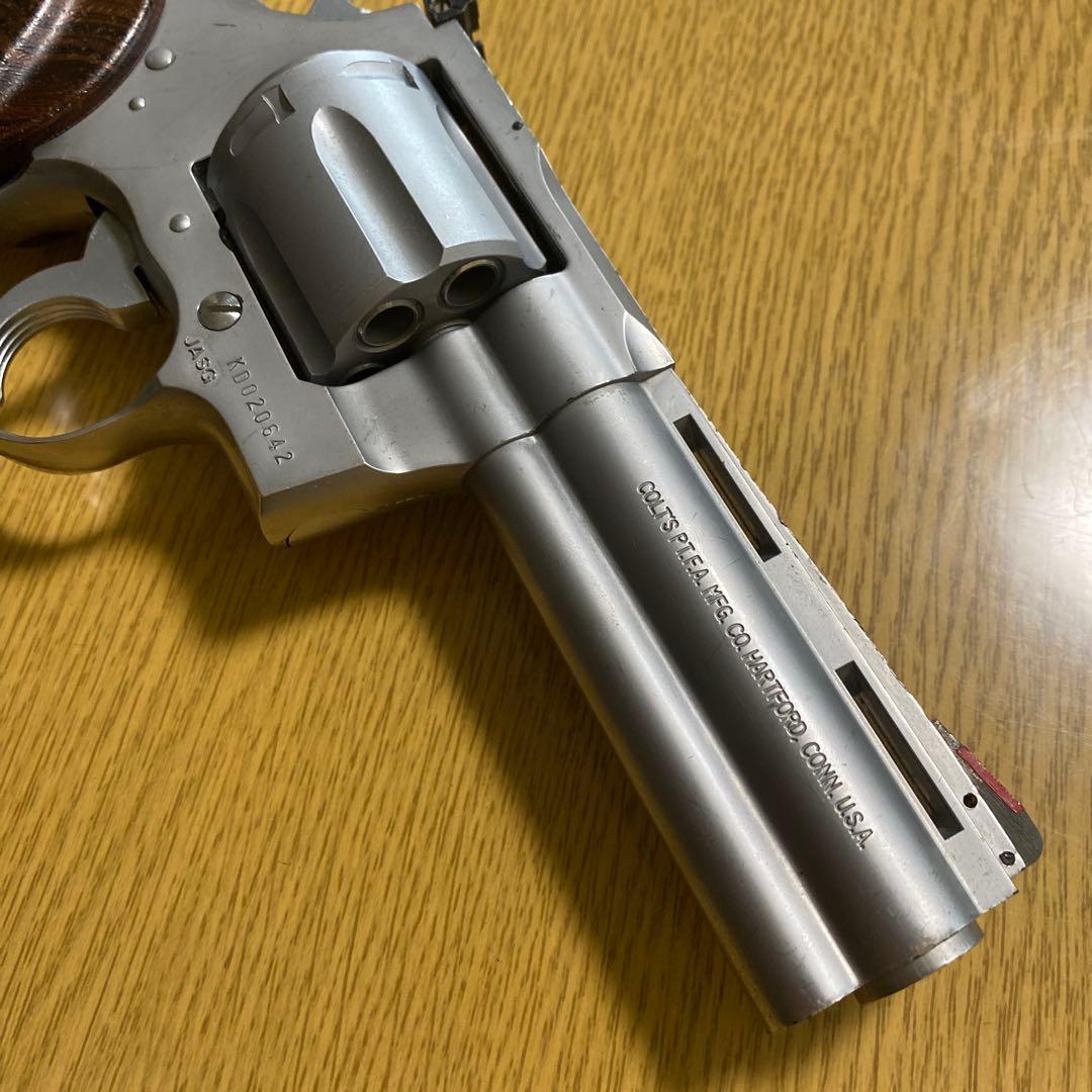 【レア】コクサイ コルトパイソン357 4インチ　ガスリボルバー