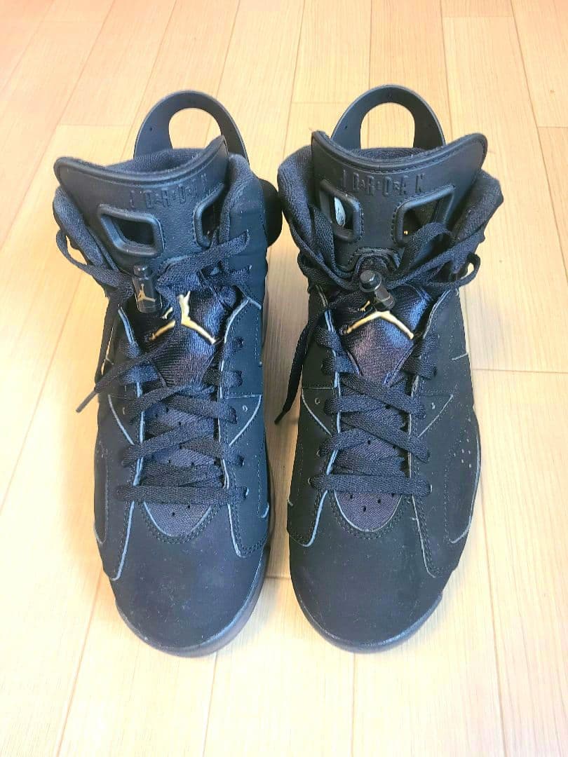 Air Jordan 6 バスケットボールシューズ 黒 Nike Air Jordan 6 Rings Shoes Mens 10 Black ice Basketball Patent