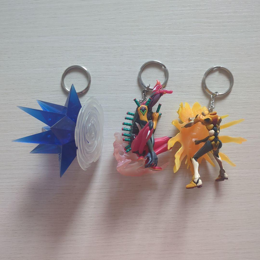 エヴァンゲリオン新劇場版ヴィネッティアムキーチェーンフィギュア 3点