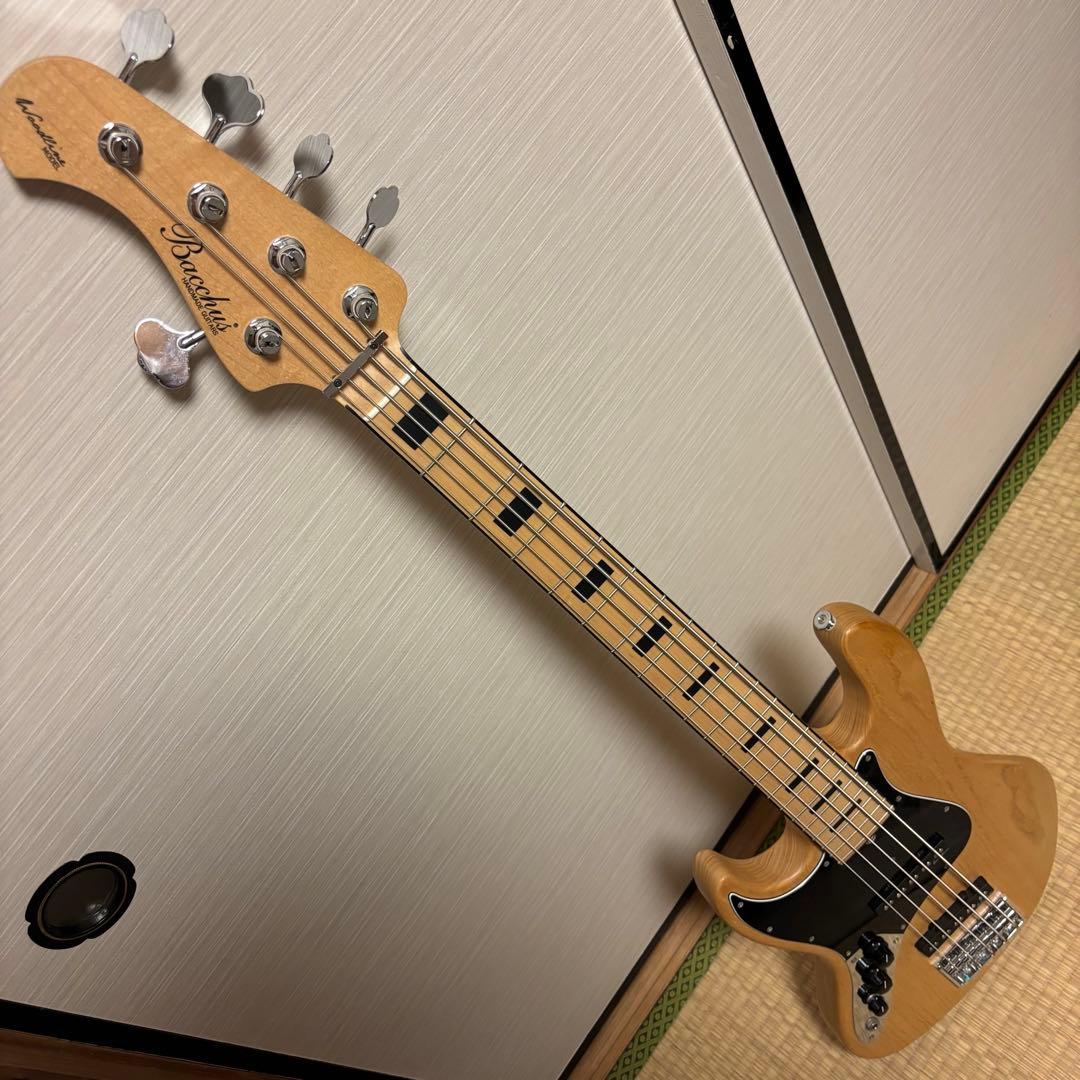値下げ中】Bacchus 5弦ベース レフティ Lefty - メルカリ