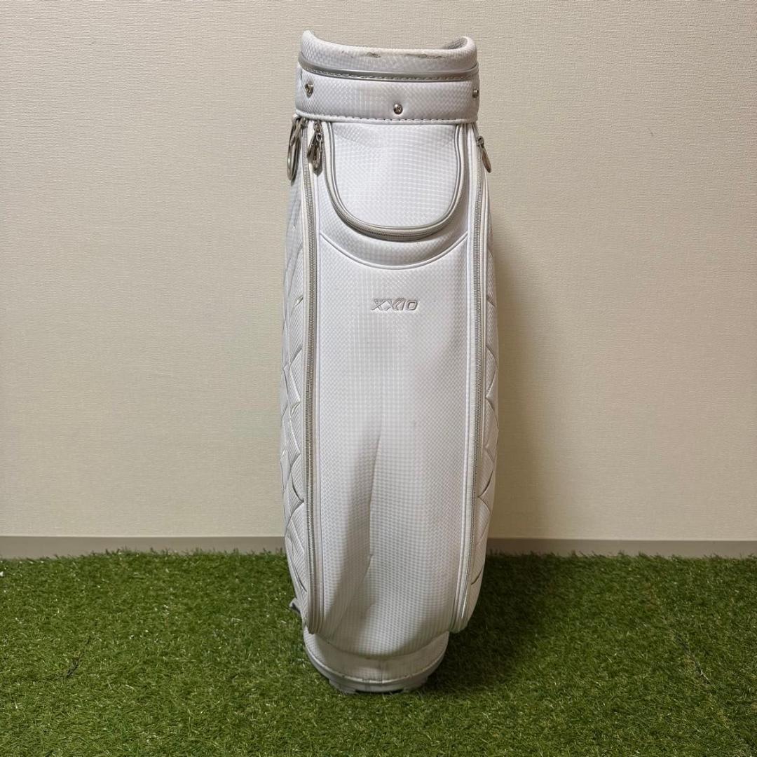 XXIO ゼクシオ レディース キャディバッグ ホワイト系 8.5型 - メルカリ