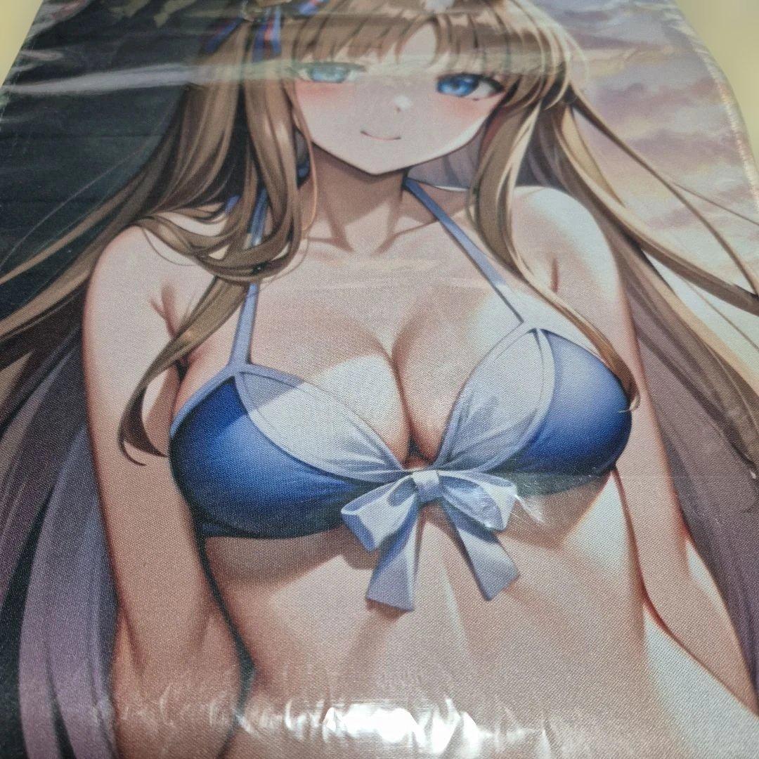 グラスワンダー 水着ビキニ約30×60cmプレイマット、デスクマット。