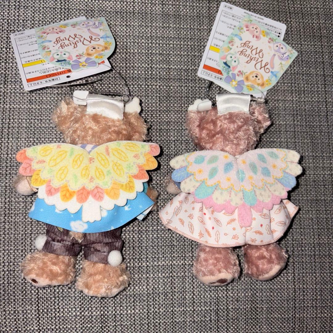 ディズニーリゾート　ダッフィーフレンズ　ウィッシングウィングス　ぬいば　チャーム