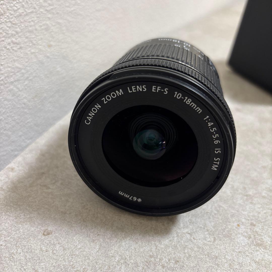 Canon レンズ　EF-S 10-18mm F4.5-5.6 IS STM