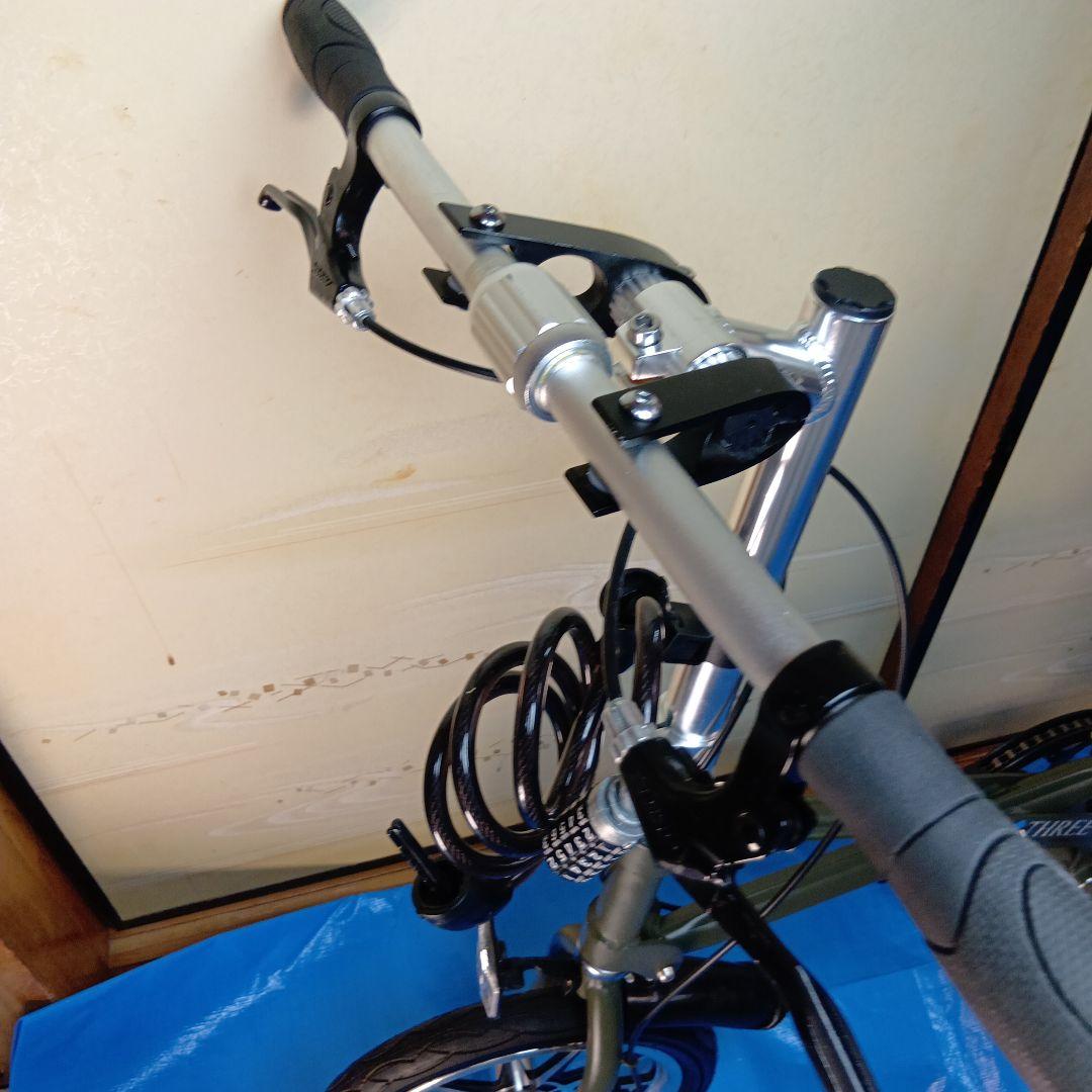 THREE STONE折りたたみ自転車 14インチ CMS BIKE Xフレーム - メルカリ