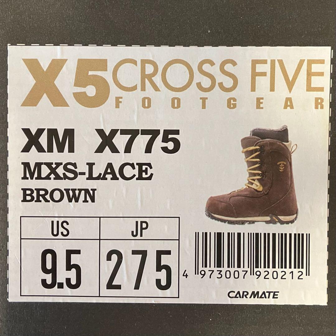 スノーボード CROSS FIVE(FLUX) MXS-LACE 27.5cm(US9.5)