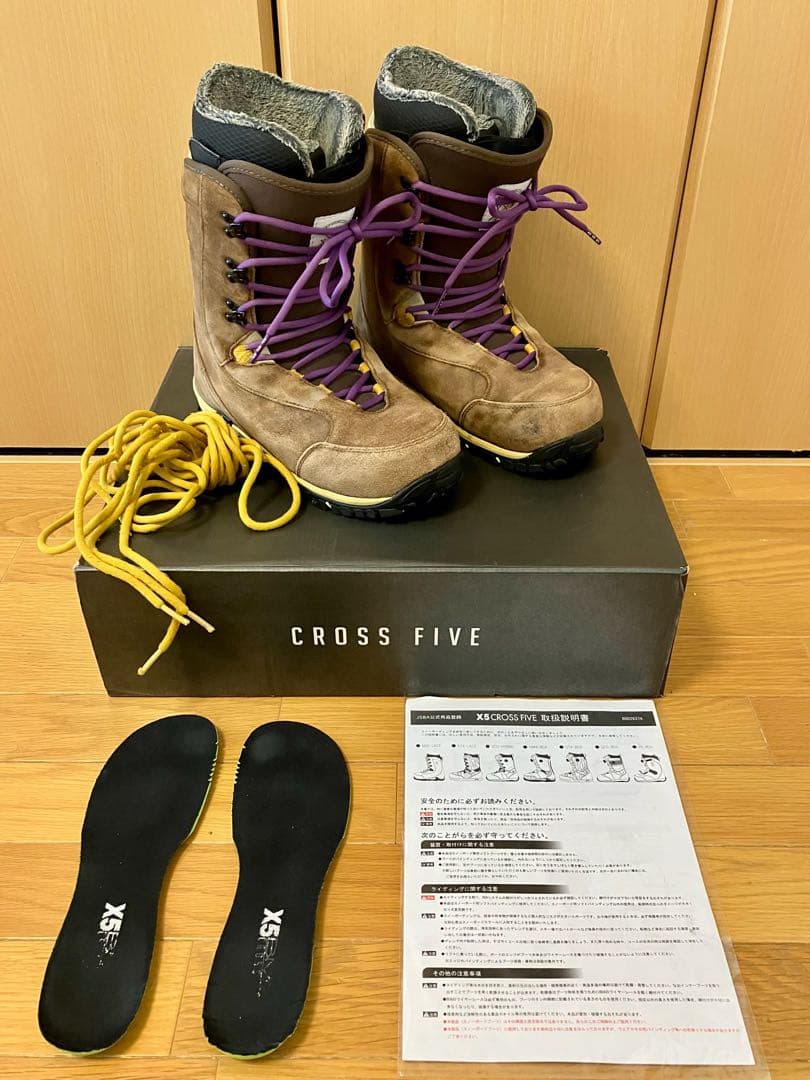 スノーボード CROSS FIVE(FLUX) MXS-LACE 27.5cm(US9.5)