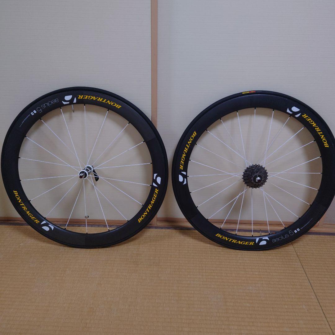 Bontrager Aeolus D3 50mm カーボンホイール 前後セット ホイール Bontrager Aeolus Elite 50 Disc TLR（ボントレガー