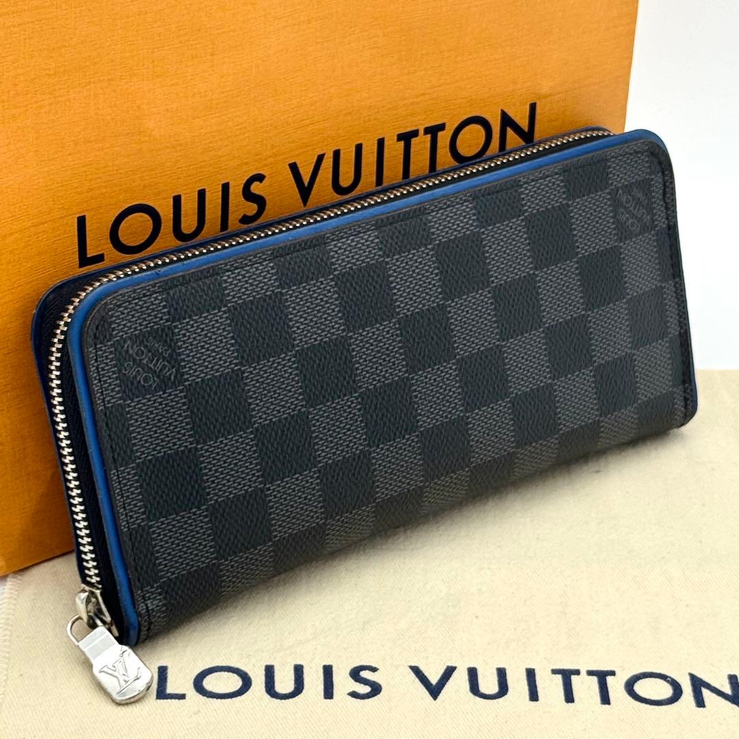 ヴィトン ダミエ グラフィット ジッピーウォレット ヴェルティカル 長