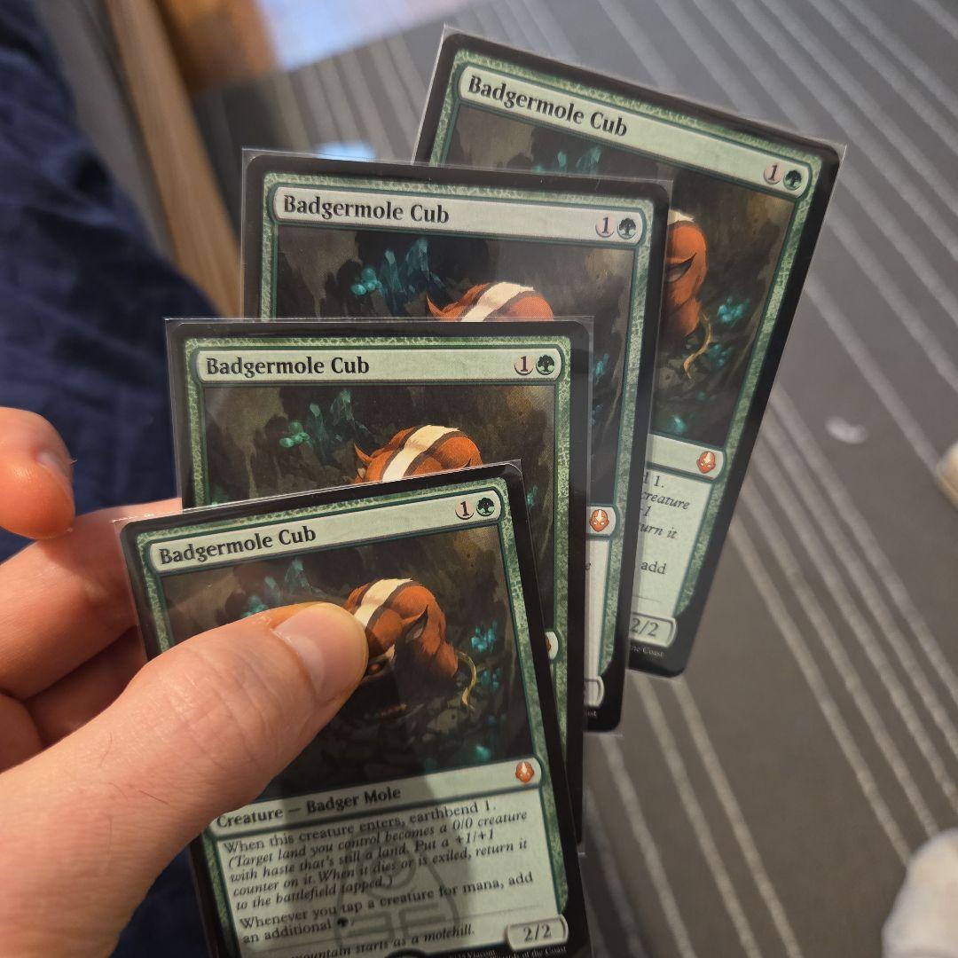 アナグマモグラの仔 Badgermole Cub 4枚セット 英語版 - メルカリ