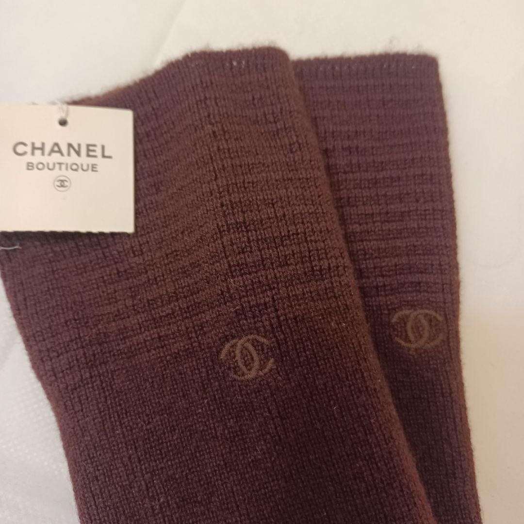 CHANEL♥️レア品 カシミア ニーハイソックスCHANEL 激レア レディース