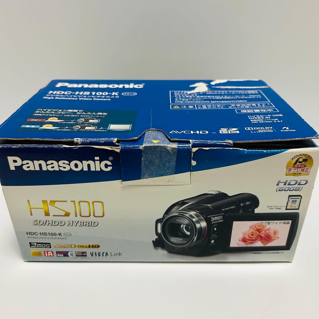 動作OK！Panasonic パナソニック HDC-HS100-K - メルカリ