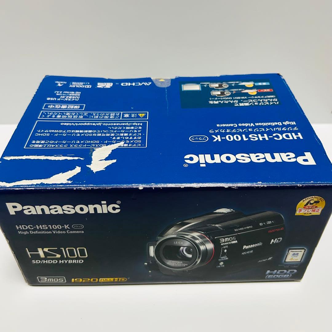 動作OK！Panasonic パナソニック HDC-HS100-K - メルカリ