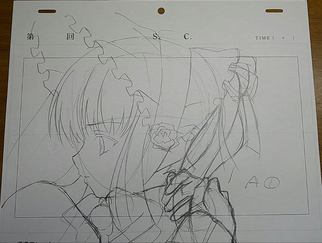 ローゼンメイデン　直筆原画