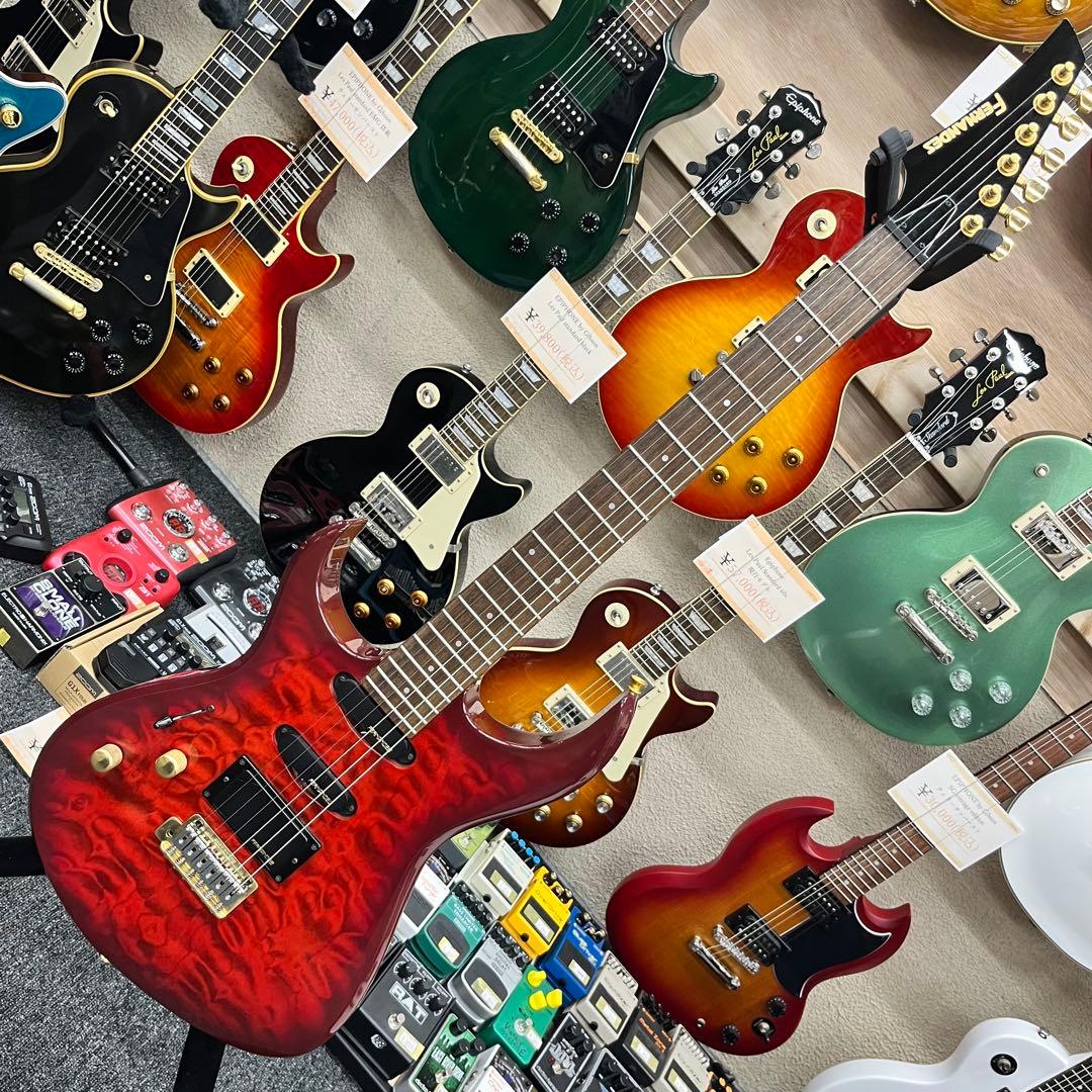 【9364】 FERNANDES SSH FGZ 40 ?レフティ 赤