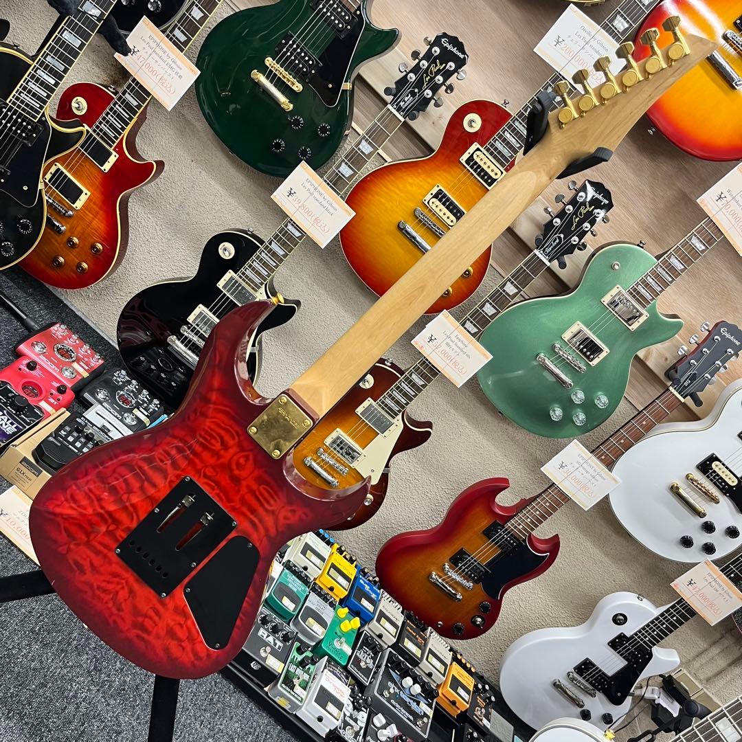 【9364】 FERNANDES SSH FGZ 40 ?レフティ 赤