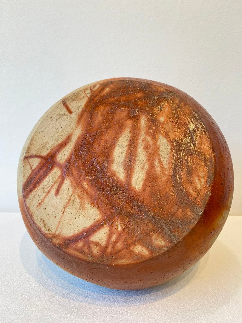 備芸会展 備前焼「火襷花入」小山一草 共箱 備前焼 - メルカリ