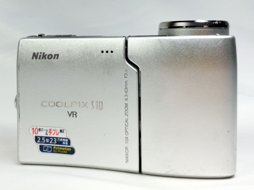 ジャンク品】Nikon COOLPIX S10 VR - メルカリ