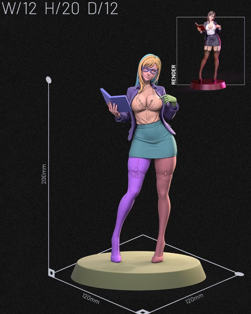 1/10 未塗装未組立 フィギュア ガレージキット TIFA OFFICE