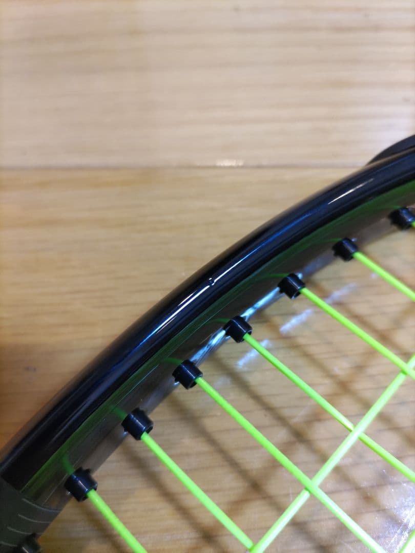 solinco blackout 300 極美品 実測値有り ストリング張り立て - メルカリ