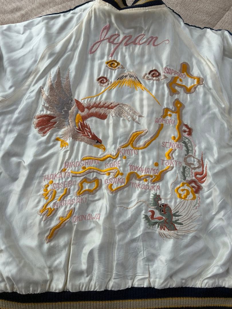 テーラー東洋 スカジャン Mサイズ TT12710 中綿なし - メルカリ