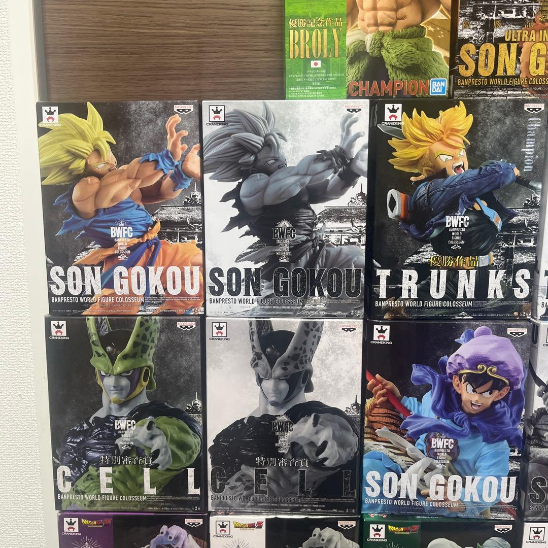 ドラゴンボール 造形天下一武道会 希少 BWFC 33個フルコンプセット
