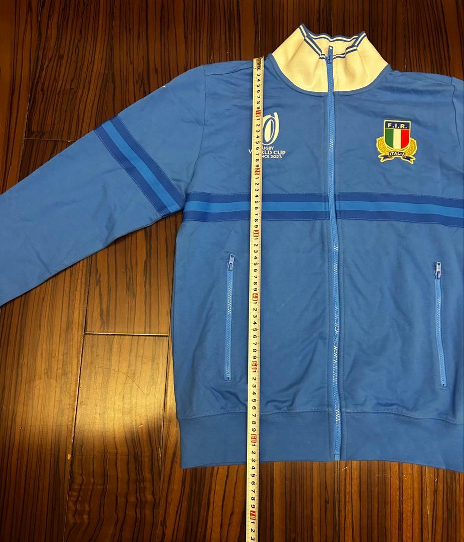 マクロン ラグビー イタリア代表23年W杯 フルジップジャケット M