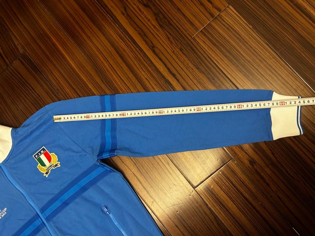 マクロン ラグビー イタリア代表23年W杯 フルジップジャケット M