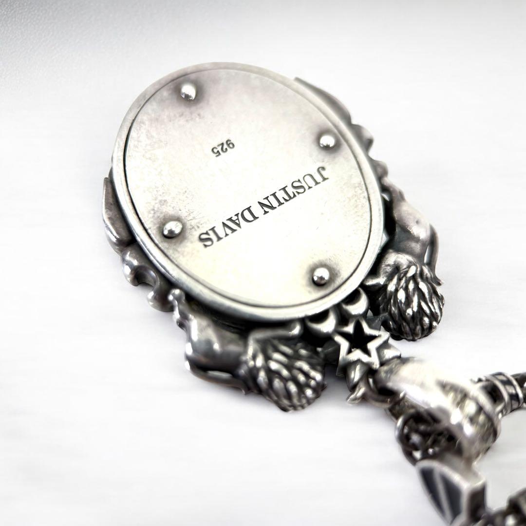 極希少】ジャスティンデイビス カメオ クラウン ネックレス 925 - メルカリ