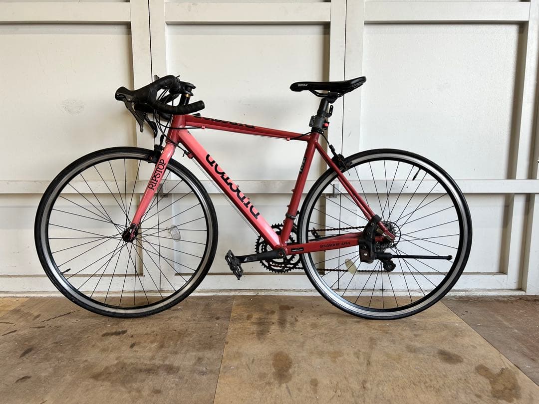 RIPSTOPロードバイク SHIMANO 16段変速 ピンク - メルカリ
