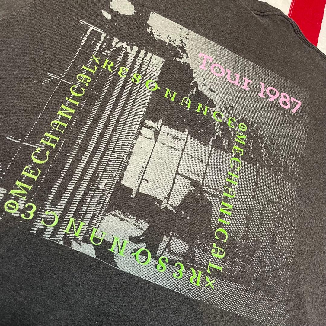 【80's Vintage】TESLA Tour 1987 USA製 Tシャツ