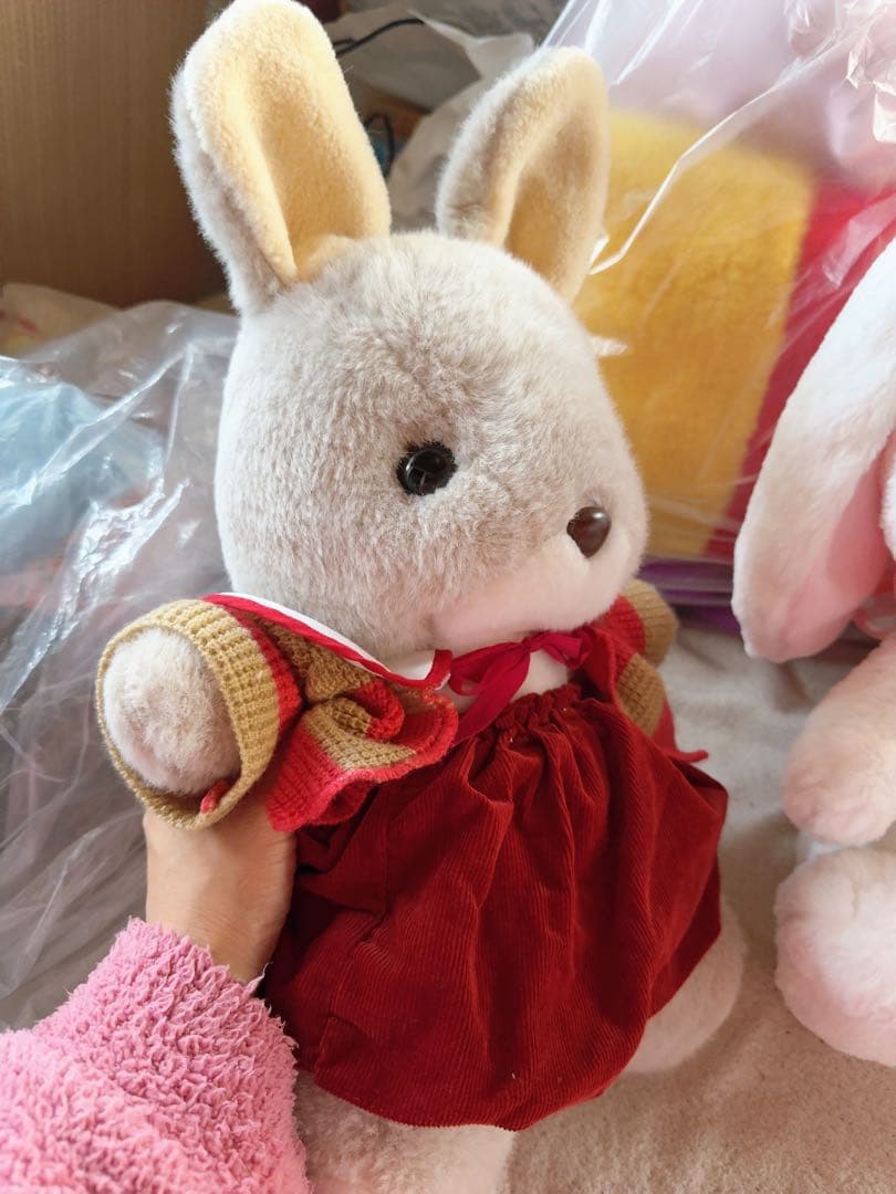 美品 昭和 稀少 ぽてうさろっぴーずきん ウサギ　BIGサイズ